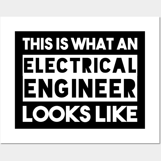 funny electrical engineer quote Wall Art by Elhisodesigns